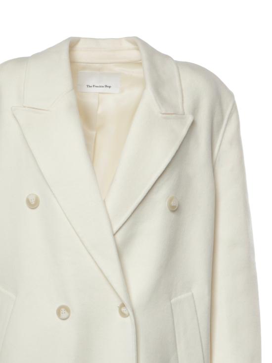 26FW 더프랭키샵 코트 COFS013940010 IVORY - THE FRANKIE SHOP