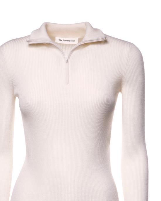 26FW 더프랭키샵 스웨터 KNFS22855000 WHITE - THE FRANKIE SHOP
