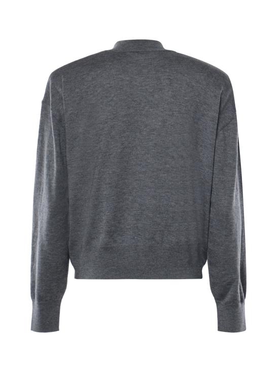 26FW 더프랭키샵 스웨터 KNFS22790101 DARK GREY - THE FRANKIE SHOP