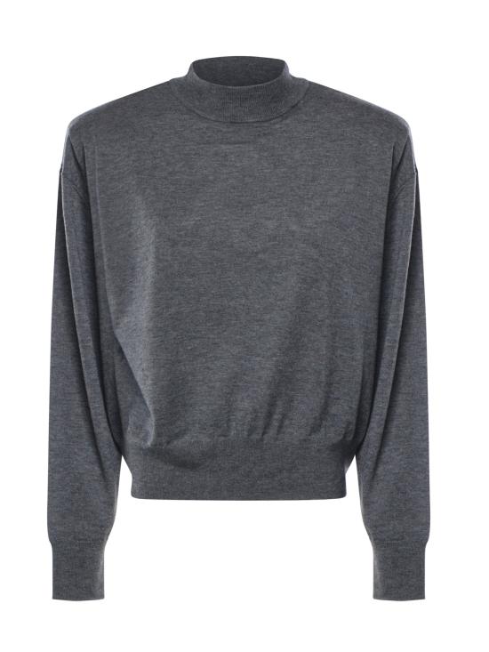 26FW 더프랭키샵 스웨터 KNFS22790101 DARK GREY