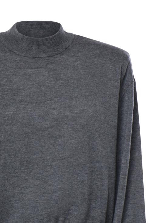 26FW 더프랭키샵 스웨터 KNFS22790101 DARK GREY - THE FRANKIE SHOP