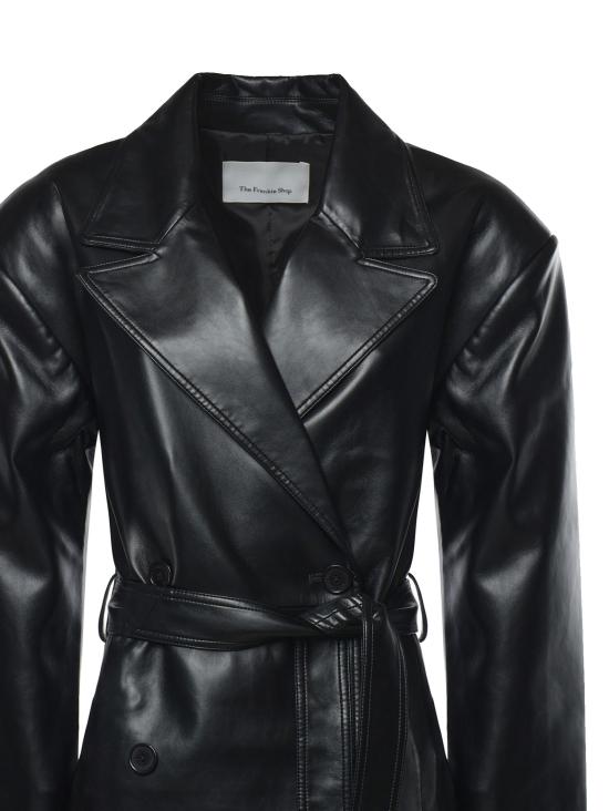 26FW 더프랭키샵 코트 COFS022761000 BLACK - THE FRANKIE SHOP
