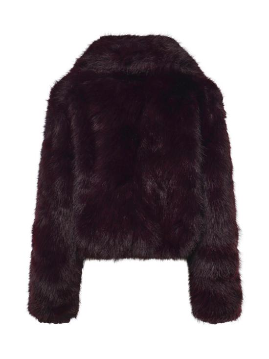 26FW 더프랭키샵 코트 JAFS041292880 DARK PLUM - THE FRANKIE SHOP