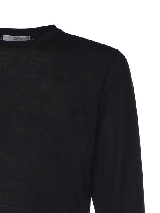 26FW 마우로 오타비아니 스웨터 P001 E30060 BLACK - MAURO OTTAVIANI