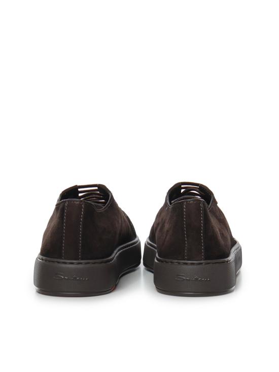 26FW 산토니 스니커즈 MBCD21571SM0T A0LT60 DARK BROWN - SANTONI