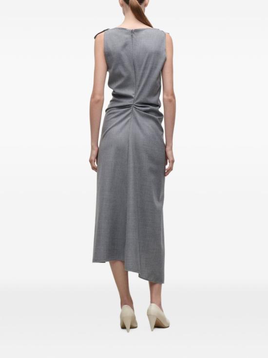 26FW 빅토리아 베컴 미디 원피스 1426WDR007663A 2882 GREY - VICTORIA BECKHAM