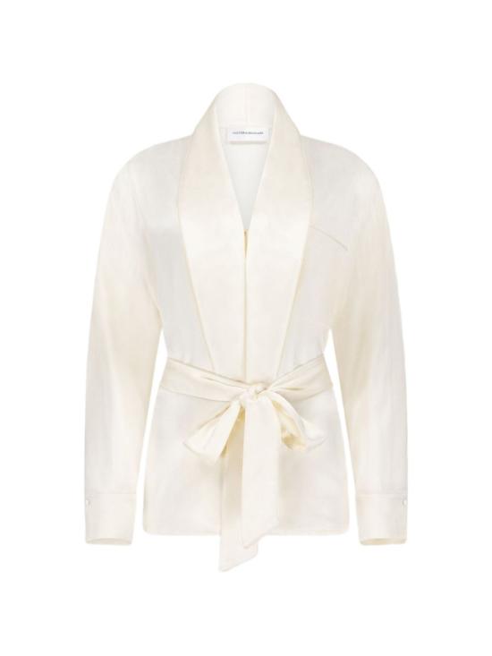 26FW 빅토리아 베컴 블라우스 1426WSH006839A WHITE
