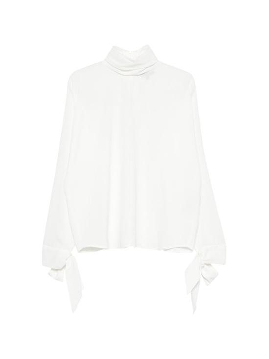 26FW 엠포리오 아르마니 블라우스 EW002879AF12696 U0006 WHITE