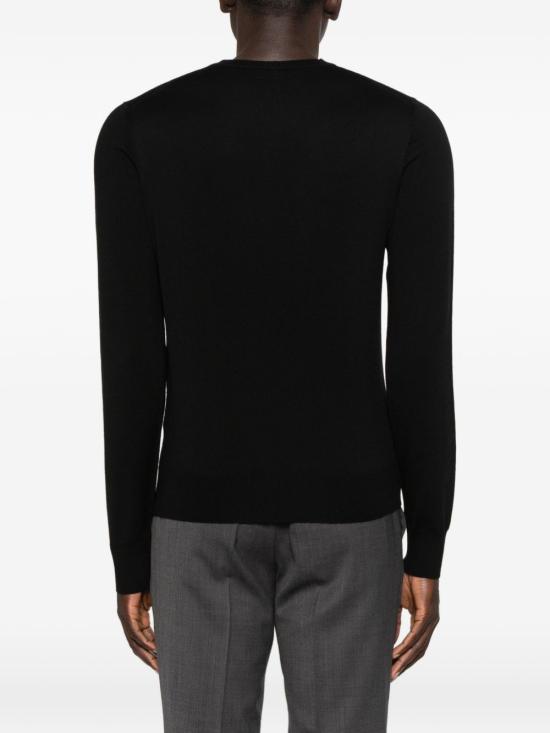 26FW 엠포리오 아르마니 스웨터 EM005803AF25400 UC001 BLACK - EMPORIO ARMANI