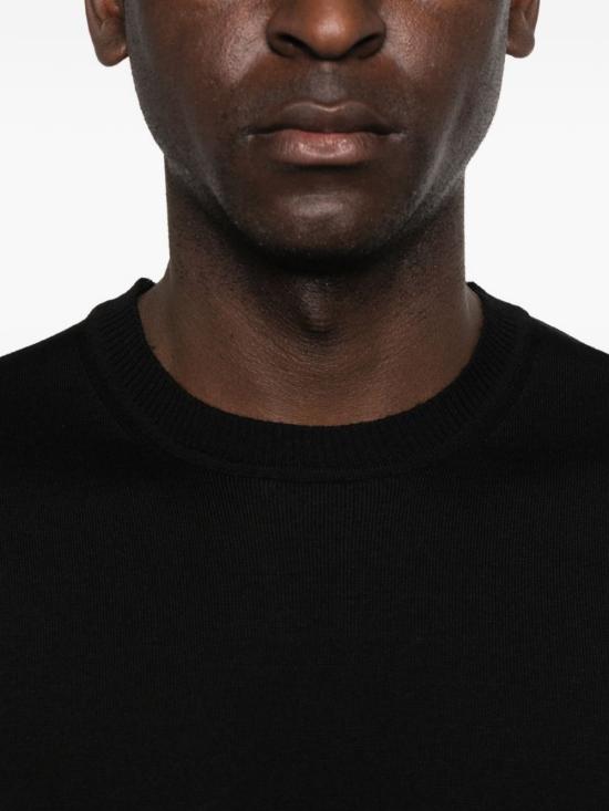 26FW 엠포리오 아르마니 스웨터 EM005803AF25400 UC001 BLACK - EMPORIO ARMANI