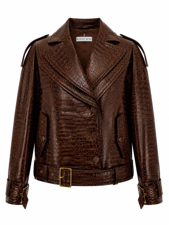 26FW 로웬 로즈 자켓 COATRR464 TAN BROWN