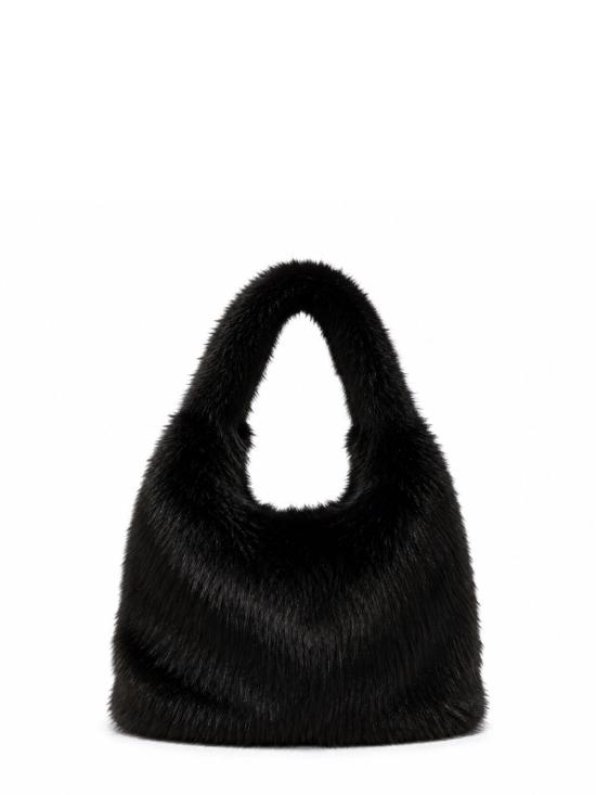 26FW 이브살로몬 숄더백 27W27WAA319XXAGVI C99 BLACK - YVES SALOMON