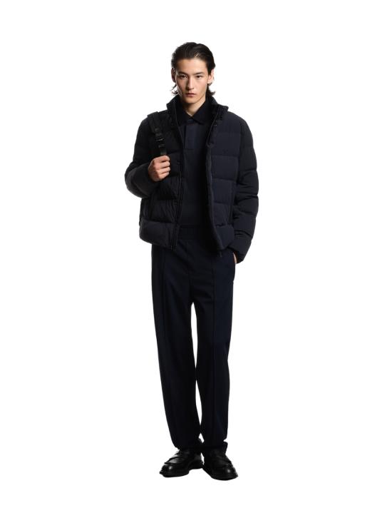 26FW 엠포리오 아르마니 패딩 EM004948AF18499 UB118 BLUE - EMPORIO ARMANI
