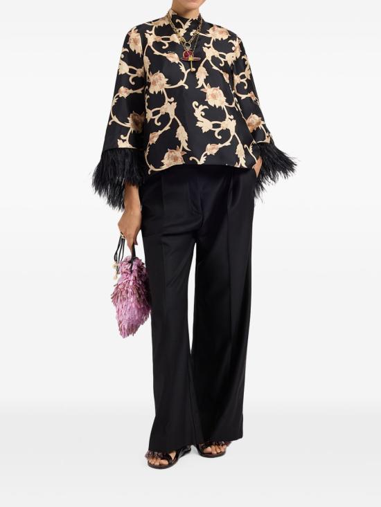26FW 라 더블제이 블라우스 TOP0104SIL001BTC01 BL01 BLACK - LA DOUBLEJ