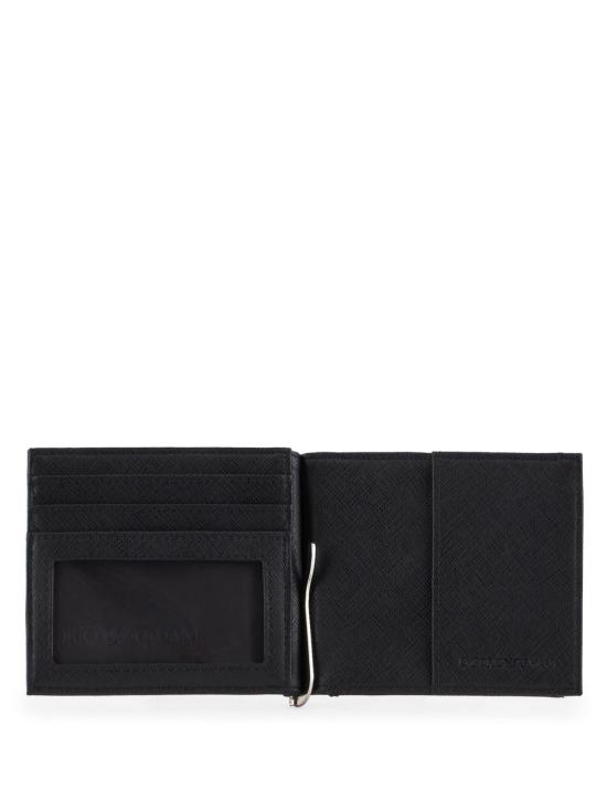 26FW 엠포리오 아르마니 남성지갑 Y4R502Y138E 81072 BLACK - EMPORIO ARMANI