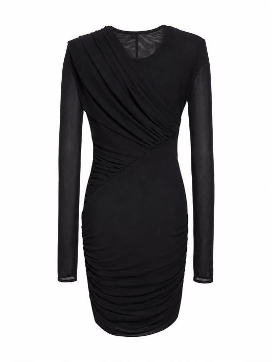 26FW 아멘쿠튀르 미디 원피스 AMW26412 920 BLACK - AMEN COUTURE