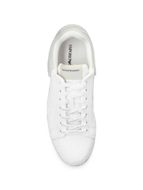 26FW 엠포리오 아르마니 스니커즈 EM003663AF18212 M0459 WHITE - EMPORIO ARMANI