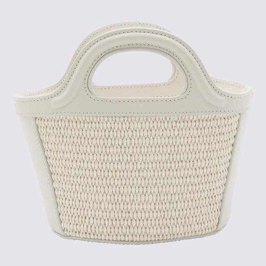 26FW 마르니 레더 & 라피아 트로피컬리아 마이크로백 BMMP0067Q0 P386000W12 SHELL - MARNI
