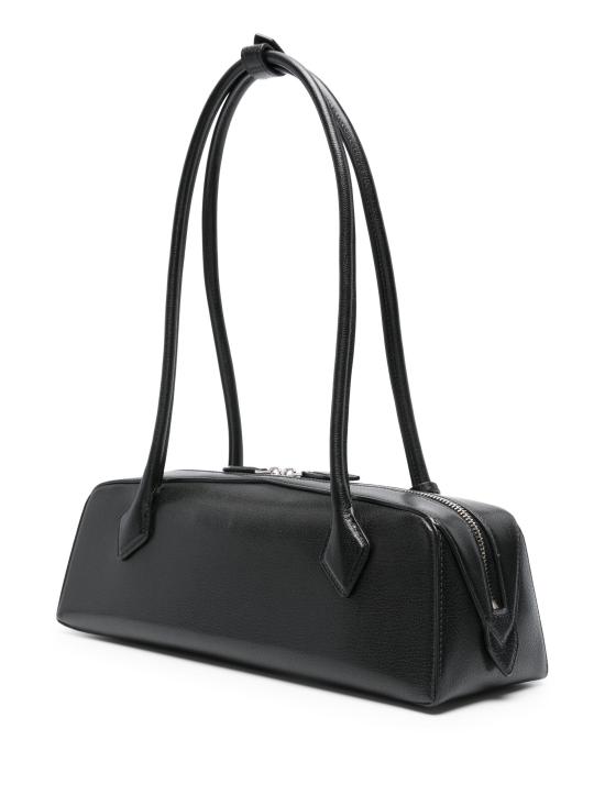 26FW 알라이아 르 테켈 미디움 레더 숄더백 AA1S06033CA212 999 BLACK - ALAIA