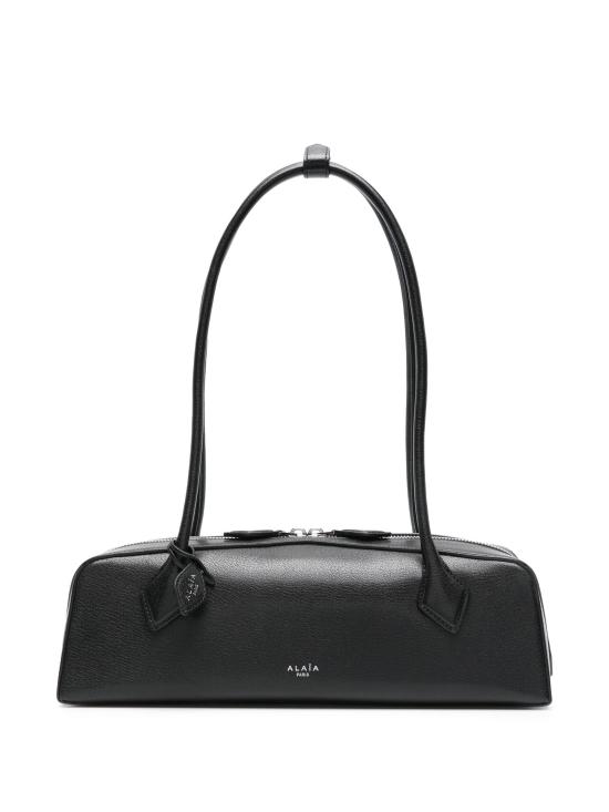 26FW 알라이아 르 테켈 미디움 레더 숄더백 AA1S06033CA212 999 BLACK