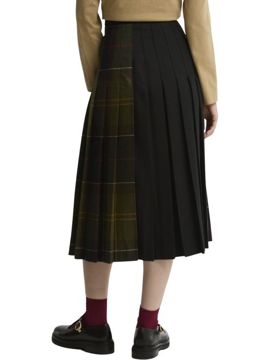 26FW 바버 미디 스커트 LSK0177 TN11 GREEN - BARBOUR