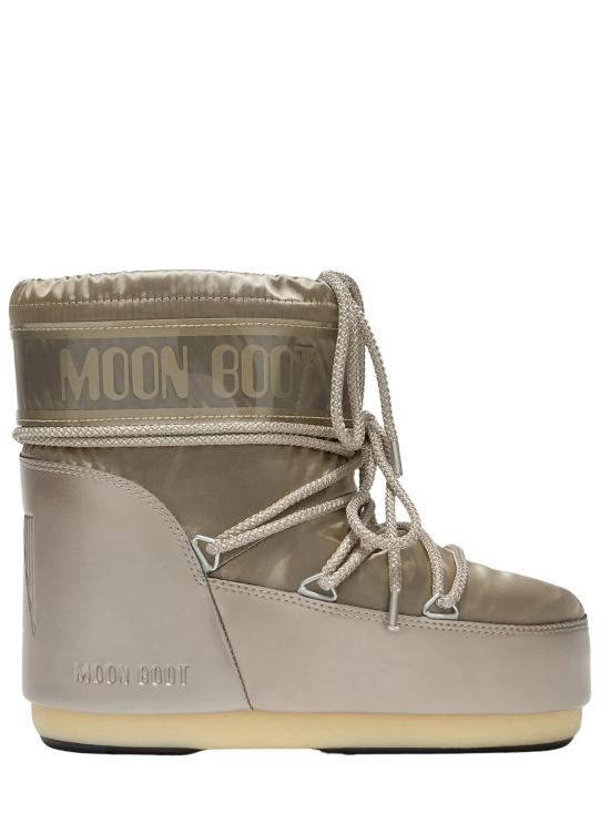 26FW 문부츠 아이콘 나일론 로우 부츠 80D1409350 B003 SILVER