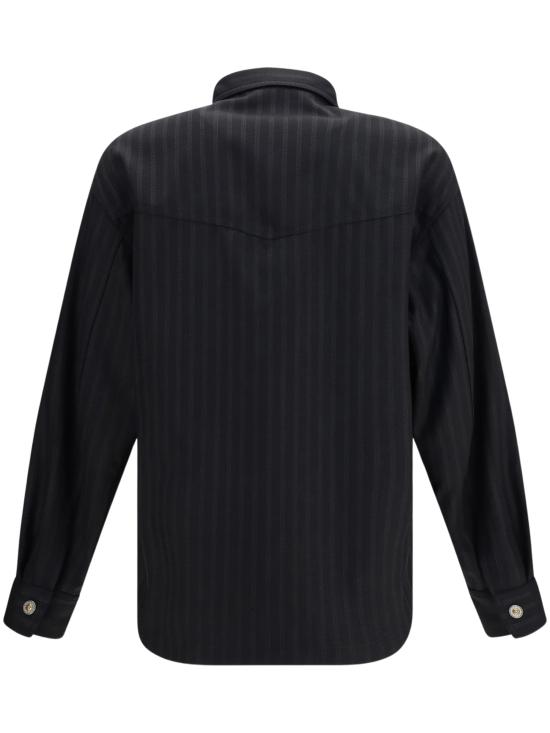 26FW 베르사체 셔츠 1026833 1A192071B000 BLACK - VERSACE