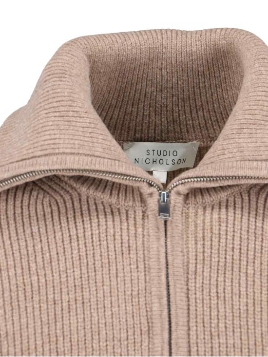 26FW 스튜디오 니콜슨 가디건 SANDOSSN1497 OATMEAL BEIGE - STUDIO NICHOLSON