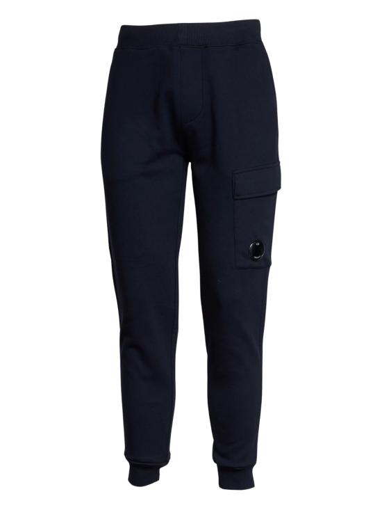 26FW 씨피 컴퍼니 다이애그널 레이즈드 플리스 카고 렌즈 스웨트팬츠 RCCMSP717A 005086W888 NAVY