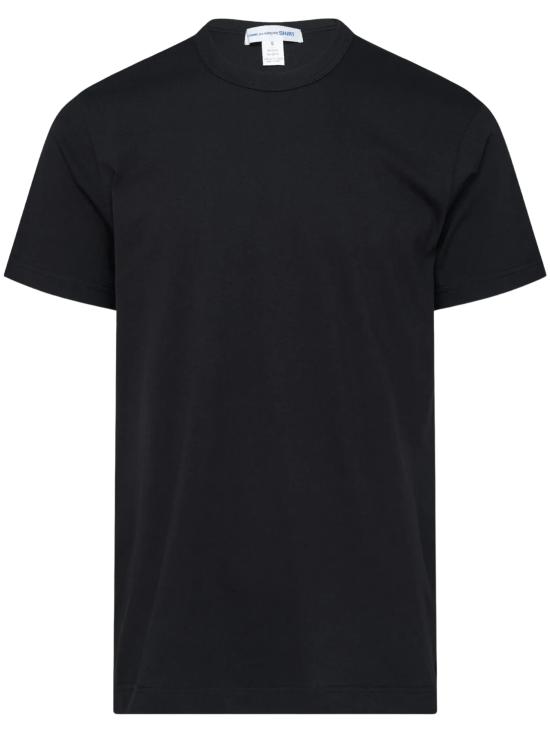 26FW 꼼데가르송 반팔 티셔츠 FRT007051 BLACK