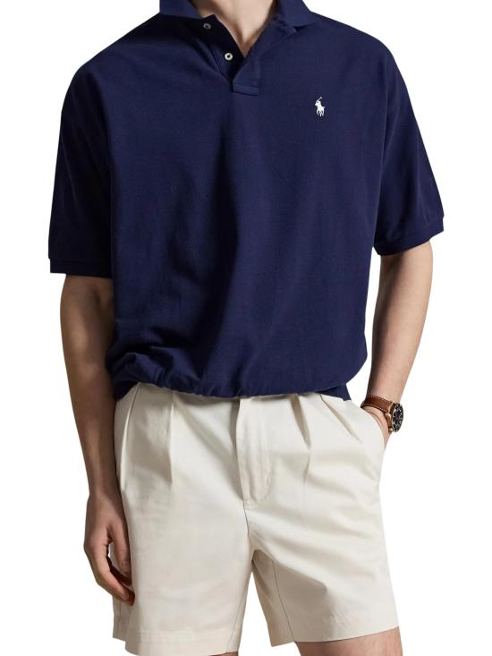 26FW 랄프 로렌 폴로 티셔츠 710B18907 004 NAVY - RALPH LAUREN