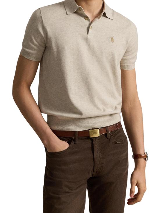26FW 랄프 로렌 스웨터 710980682 504 BEIGE - RALPH LAUREN