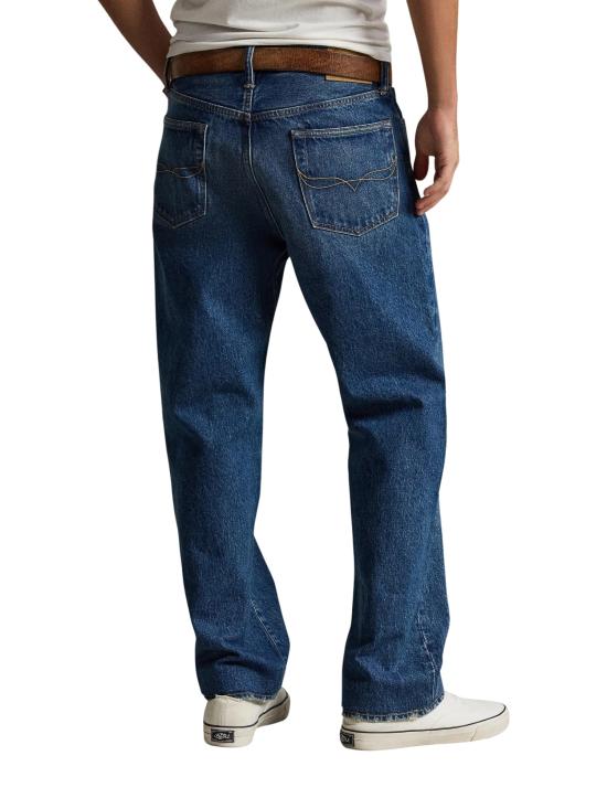 26FW 랄프 로렌 스트레이트 팬츠 710B19633 001 DENIM BLUE - RALPH LAUREN