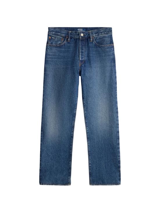 26FW 랄프 로렌 스트레이트 팬츠 710B19633 001 DENIM BLUE