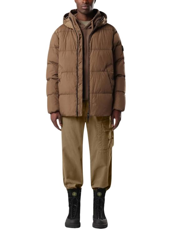 26FW 스톤 아일랜드 크링클 렙스 NY 패딩 재킷 L2S154100037S0A23 V007C BEIGE - STONE ISLAND