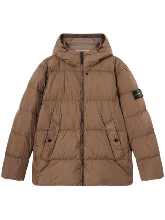 26FW 스톤 아일랜드 크링클 렙스 NY 패딩 재킷 L2S154100037S0A23 V007C BEIGE