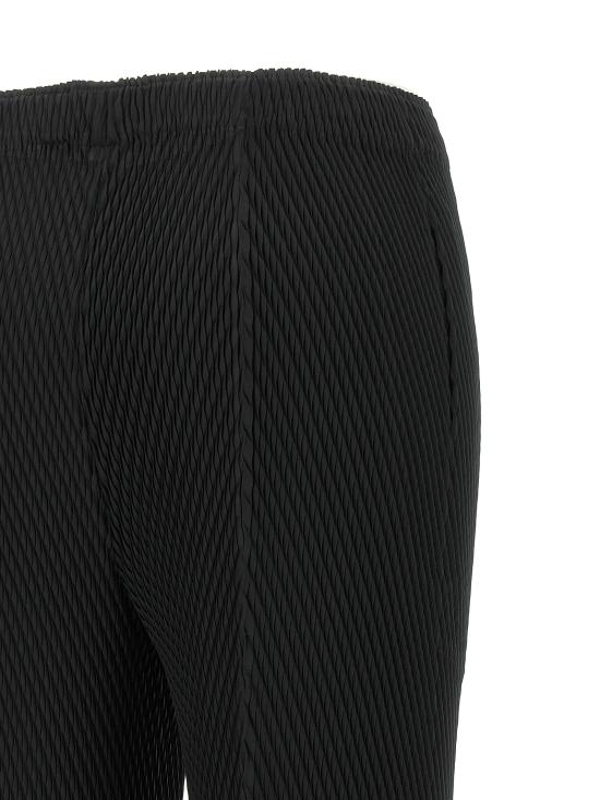 26FW 이세이 미야케 스트레이트 팬츠 IM68FF14615 Black - ISSEY MIYAKE