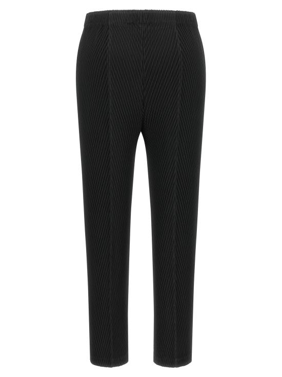 26FW 이세이 미야케 스트레이트 팬츠 IM68FF14615 Black - ISSEY MIYAKE
