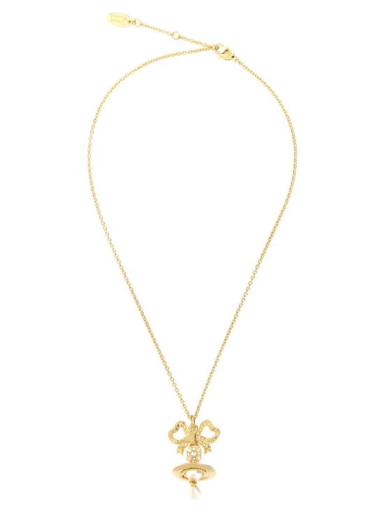 26FW 비비안웨스트우드 목걸이/팬던트 630203HG02RA22RA22 Gold