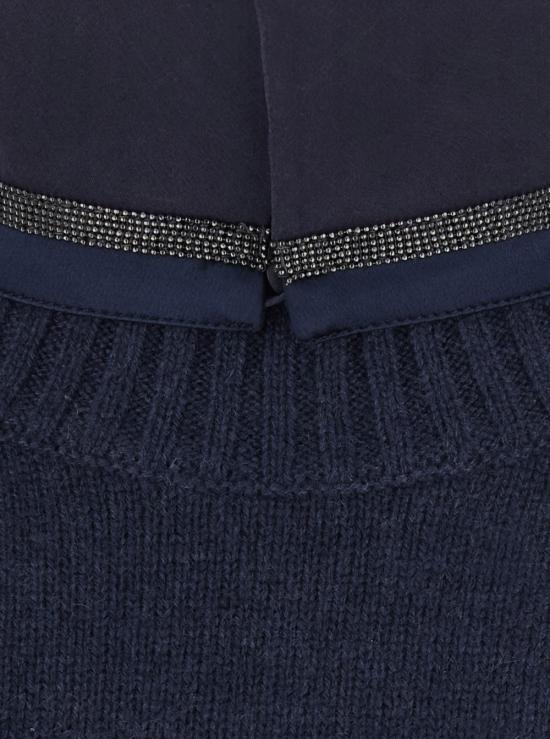26FW 브루넬로 쿠치넬리 긴팔 티셔츠 M12747004C7186 Blu - BRUNELLO CUCINELLI