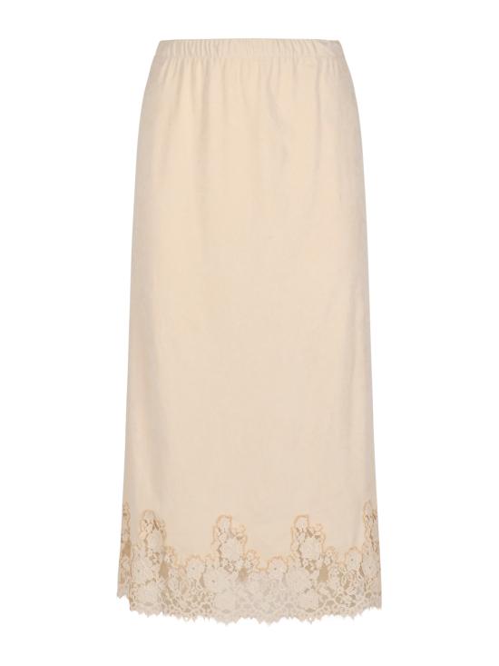 26FW 알베르타 페레티 미디 스커트 0106 66450003 IVORY - ALBERTA FERRETTI