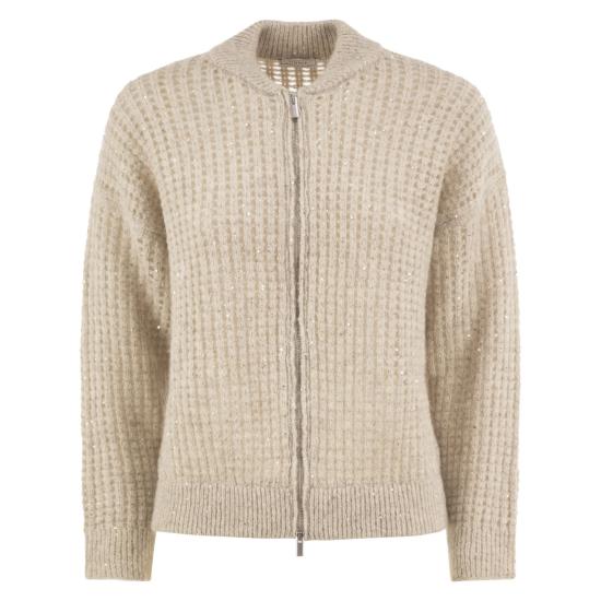 26FW 페세리코 스웨터 A99248F05 LIGHT BEIGE
