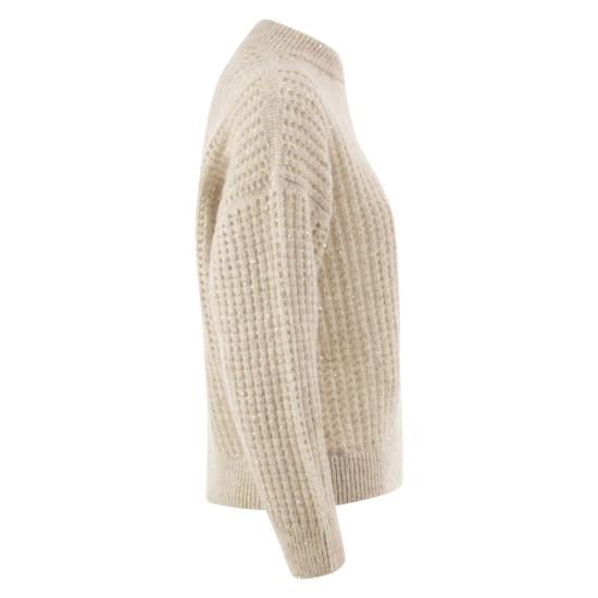 26FW 페세리코 스웨터 A99248F05 LIGHT BEIGE - PESERICO