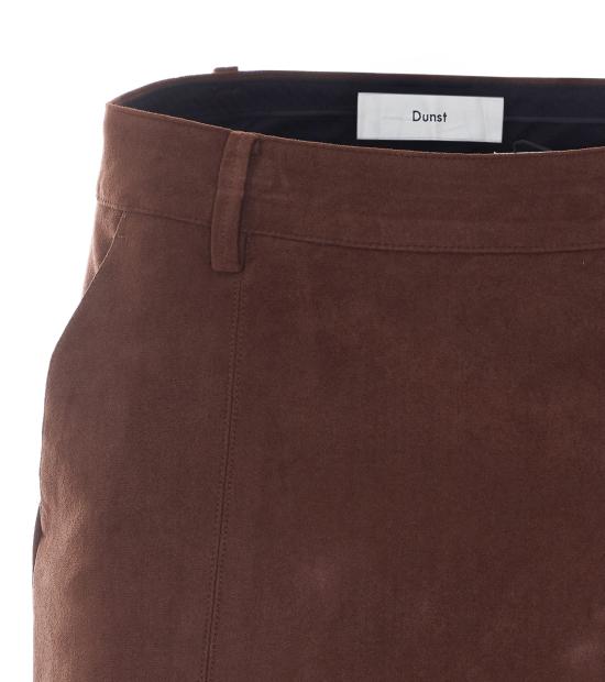 26FW 던스트 미디 스커트 UDSK6C202W3 DEEP BROWN - DUNST