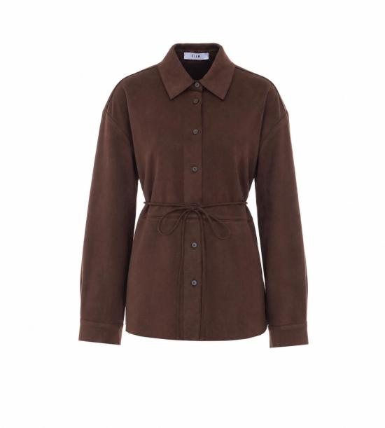 26FW 엘레 셔츠 0133 MORO BROWN