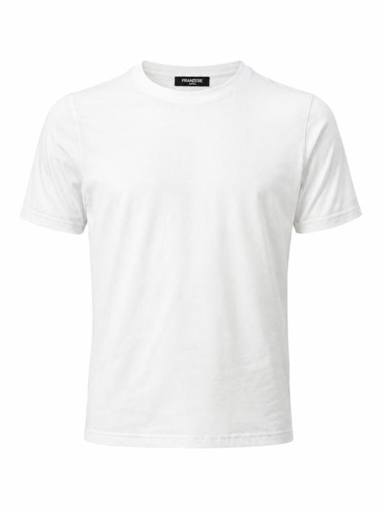 26FW 프랜지스 콜렉션 반팔 티셔츠 AU7380C 1400 WHITE