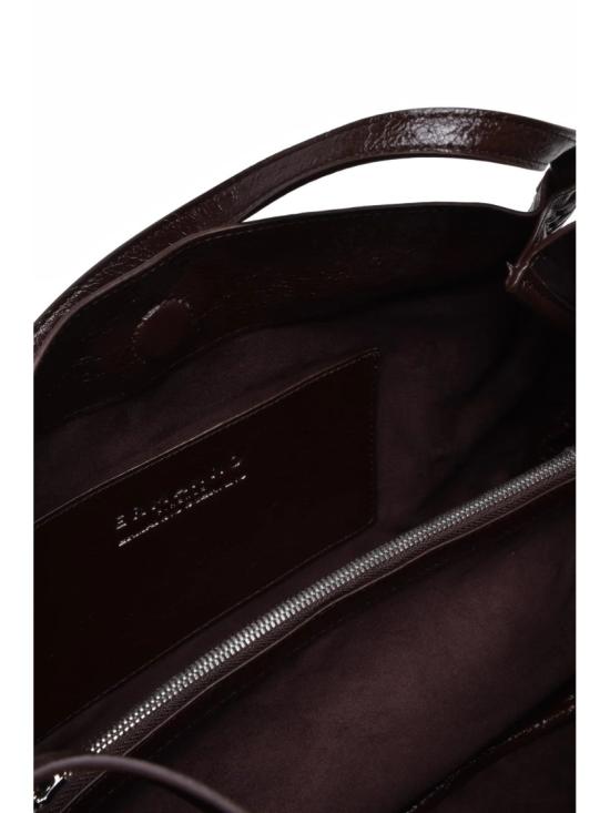 25FW 에르마노 피렌제 토트백 브라운 폴리우레탄 비비안 - ERMANNO FIRENZE