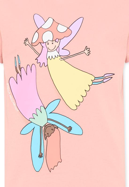  [키즈] 스텔라 맥카트니 티셔츠 TW8A31 Z0434 51B PINK - STELLA MCCARTNEY
