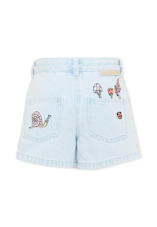  [키즈] 스텔라 맥카트니 쇼츠/버뮤다 TW6A09 Z0746 600 LIGHT BLUE - STELLA MCCARTNEY