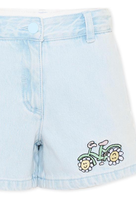  [키즈] 스텔라 맥카트니 쇼츠/버뮤다 TW6A09 Z0746 600 LIGHT BLUE - STELLA MCCARTNEY